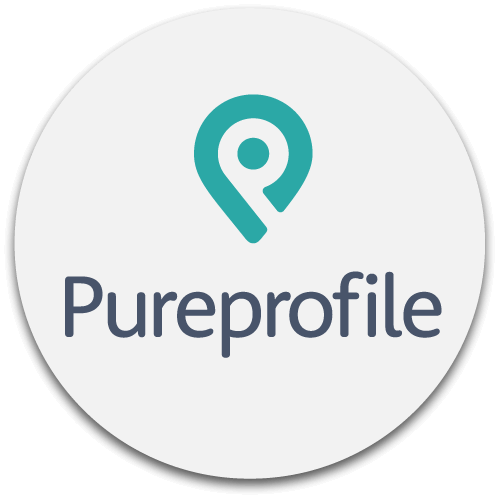 Pureprofile Logo in Circle